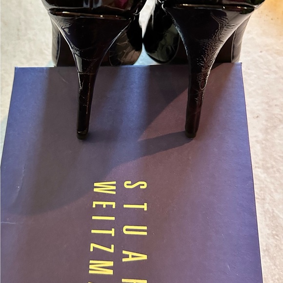 12  New Stuart Weitzman Brown Orinoco Croco Fever Stilettos - Picture 7 of 9